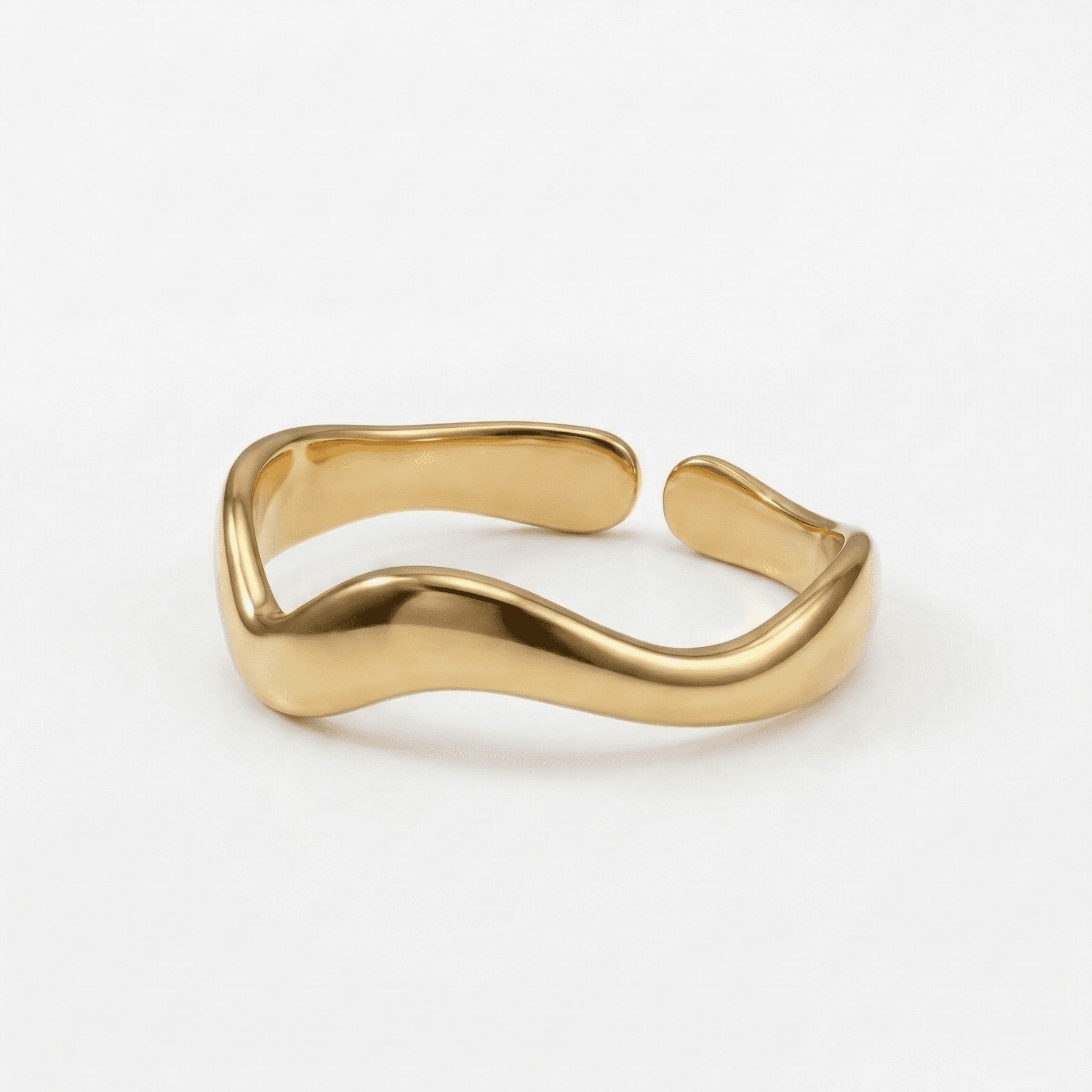 Anillo Dorado Minimal - Vista 2