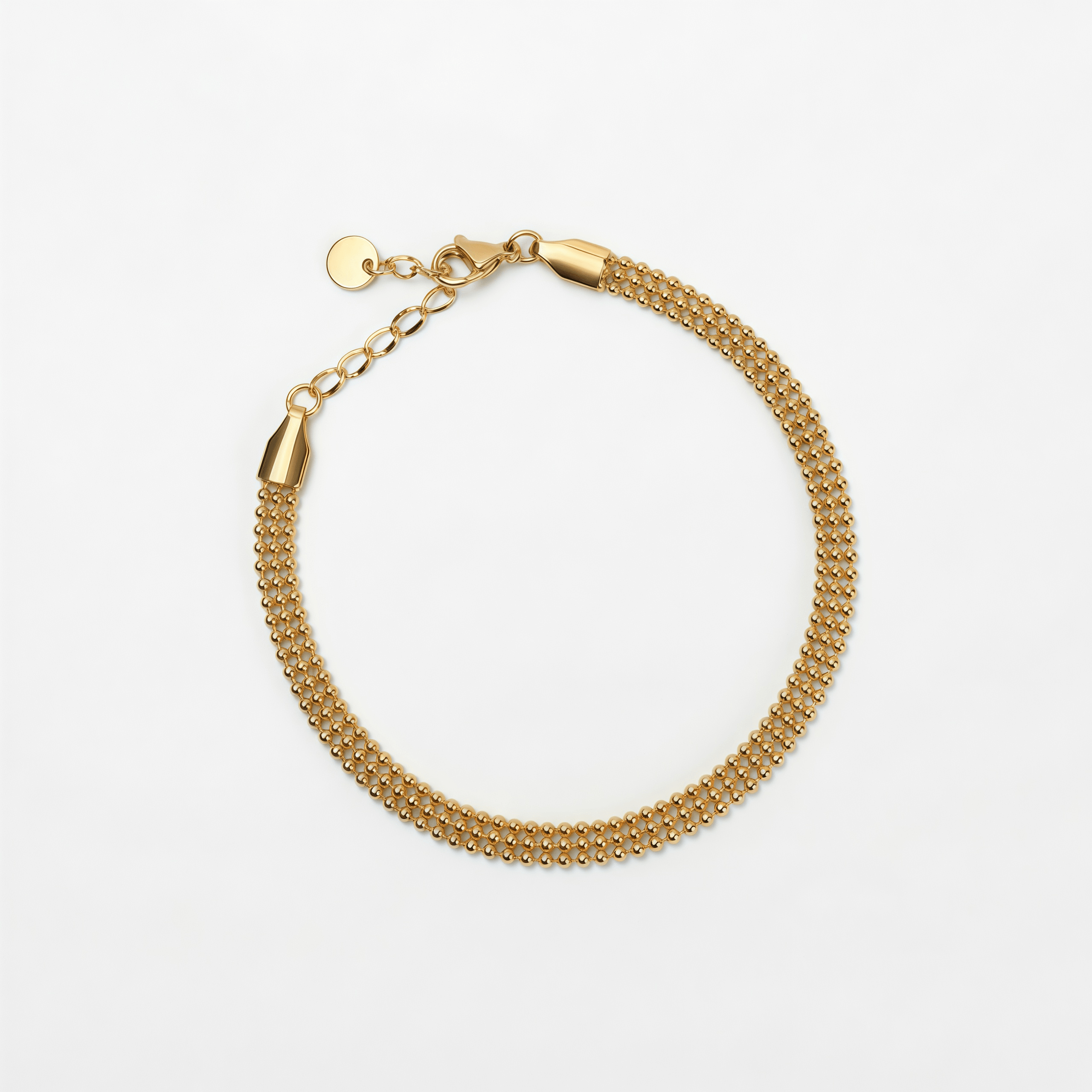 Pulsera Malla Dorada - Vista 1