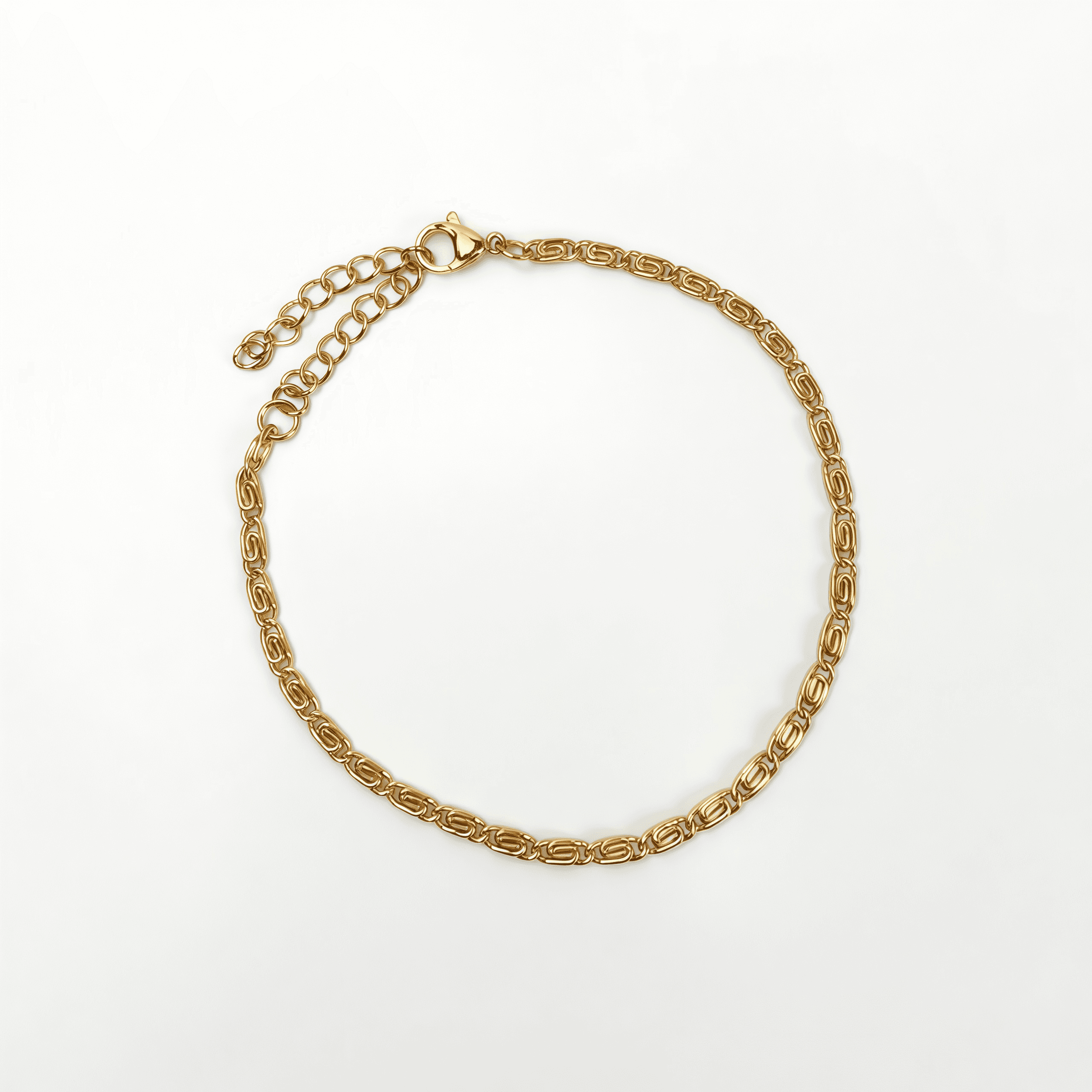 Pulsera eslabón dorada - Vista 1