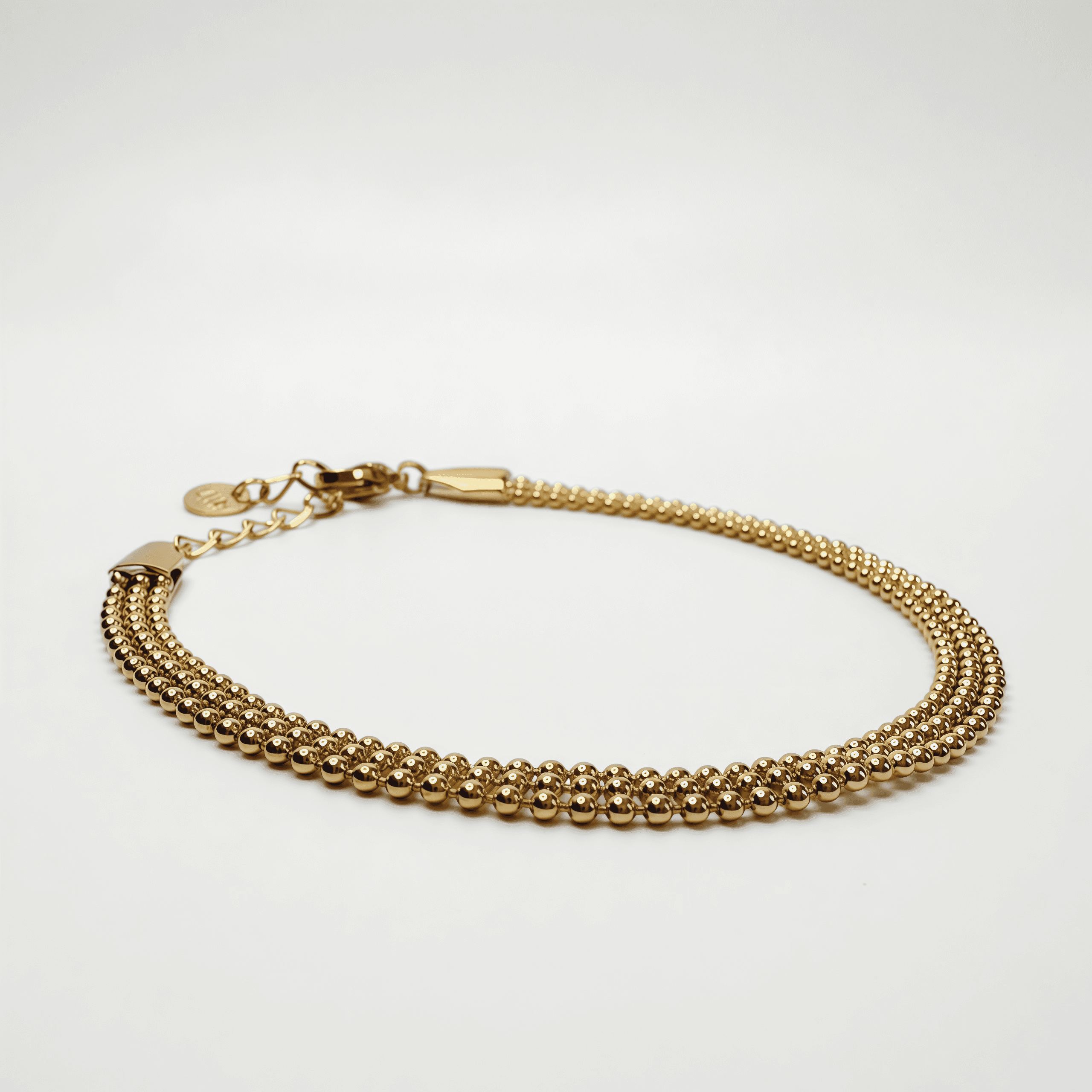 Pulsera Malla Dorada - Vista 2