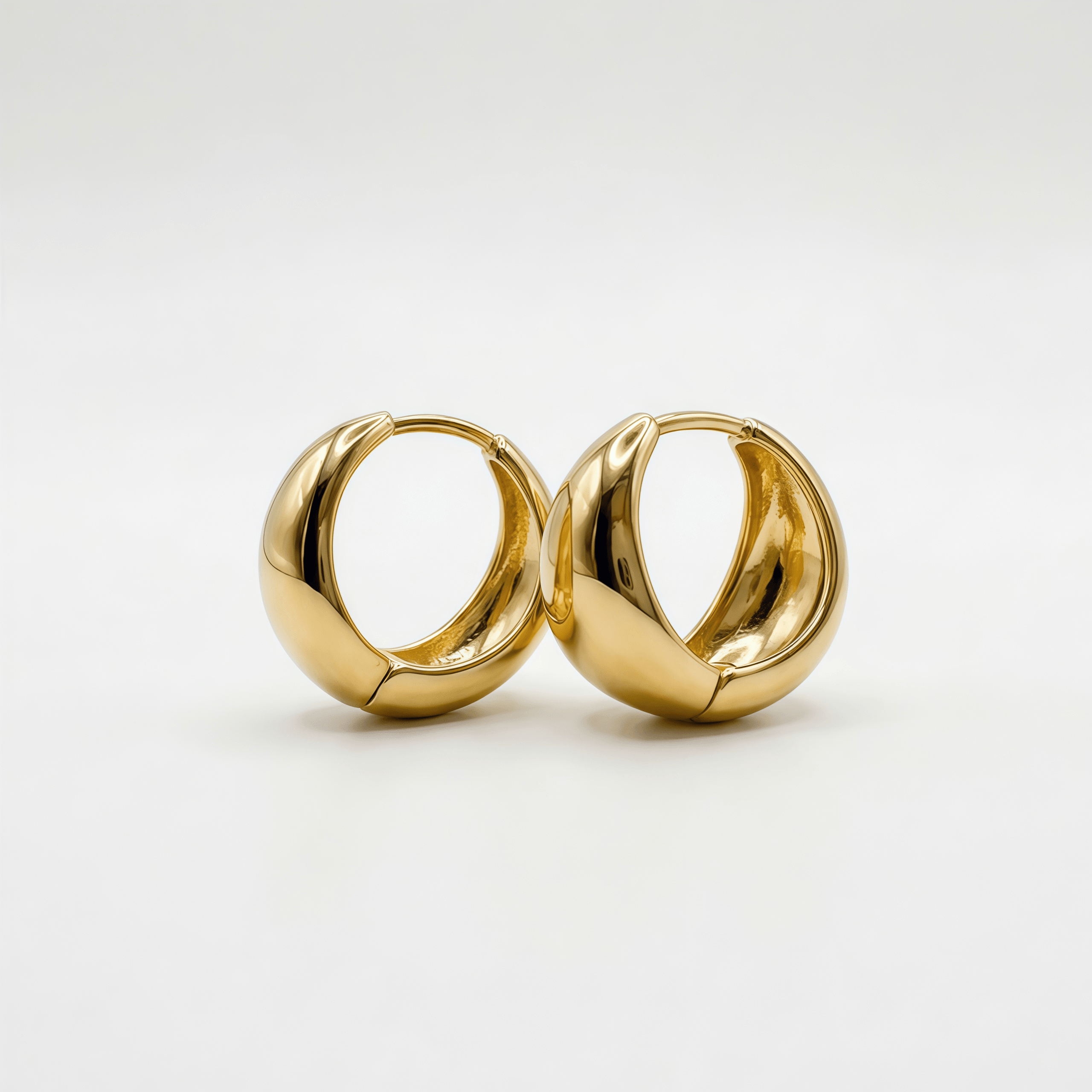 Aretes Gota Dorada - Vista 2