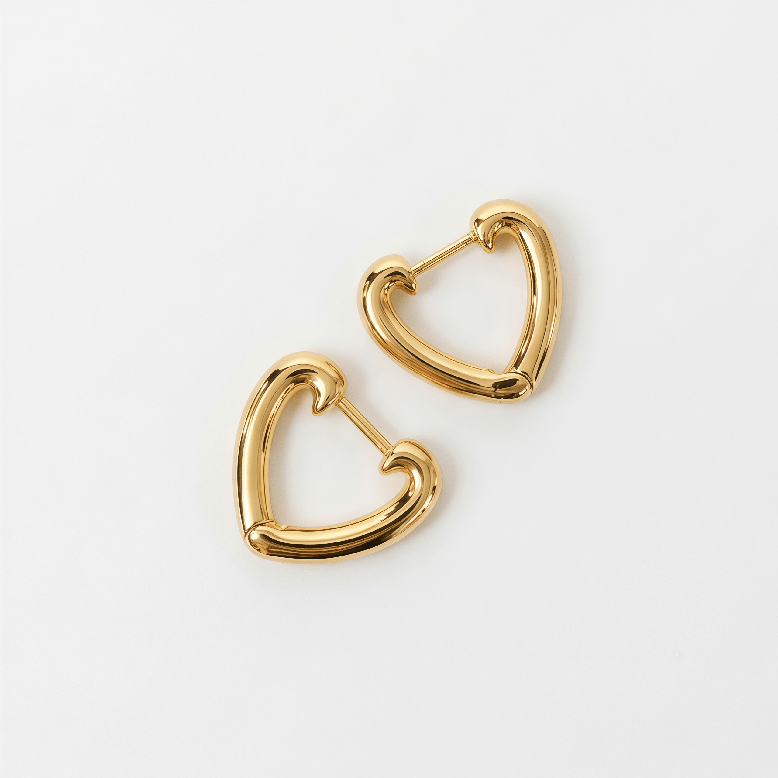 Aretes Corazón Clásico - Vista 1