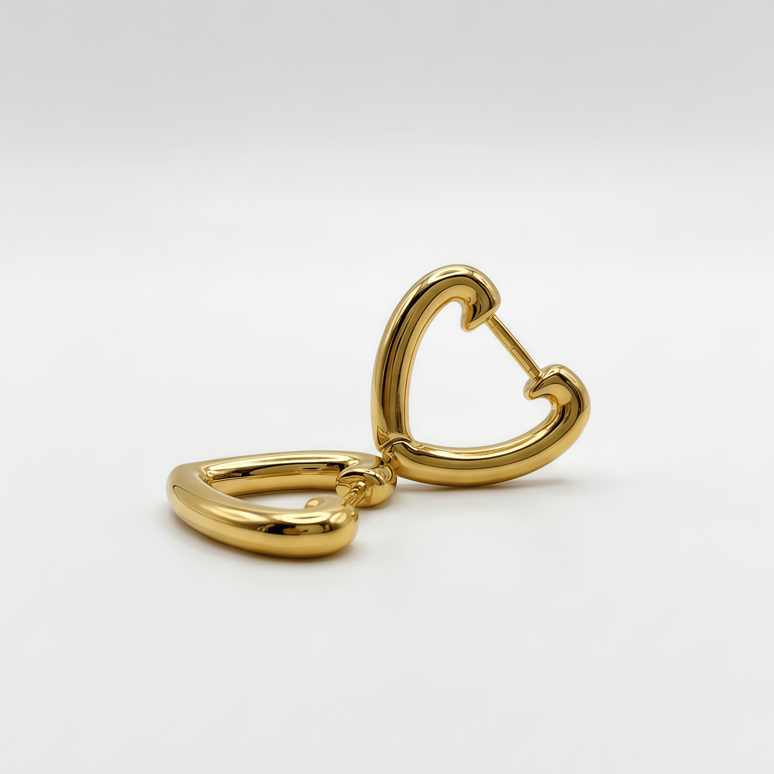 Aretes Corazón Clásico - Vista 2