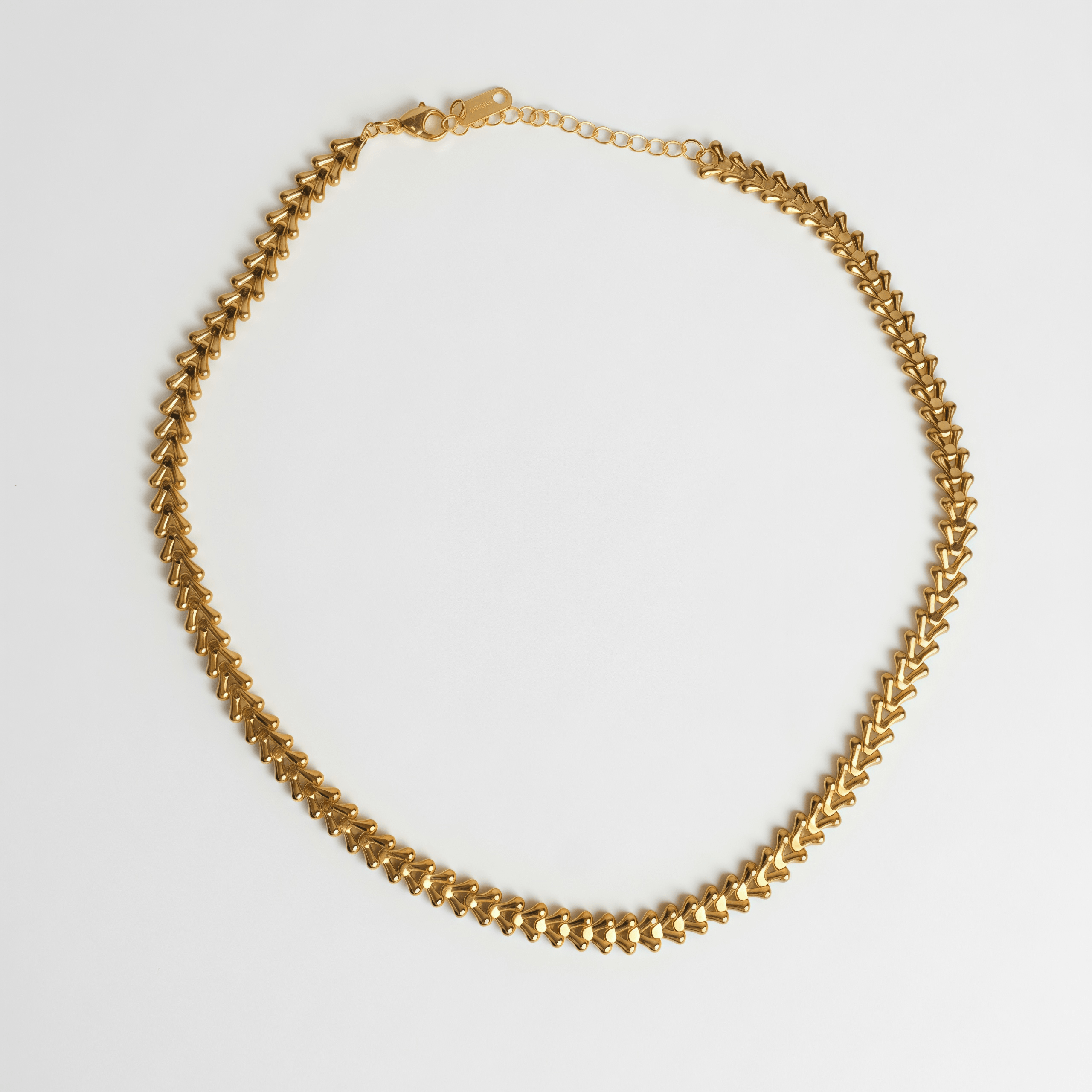 Collar espiga dorado - Vista 1