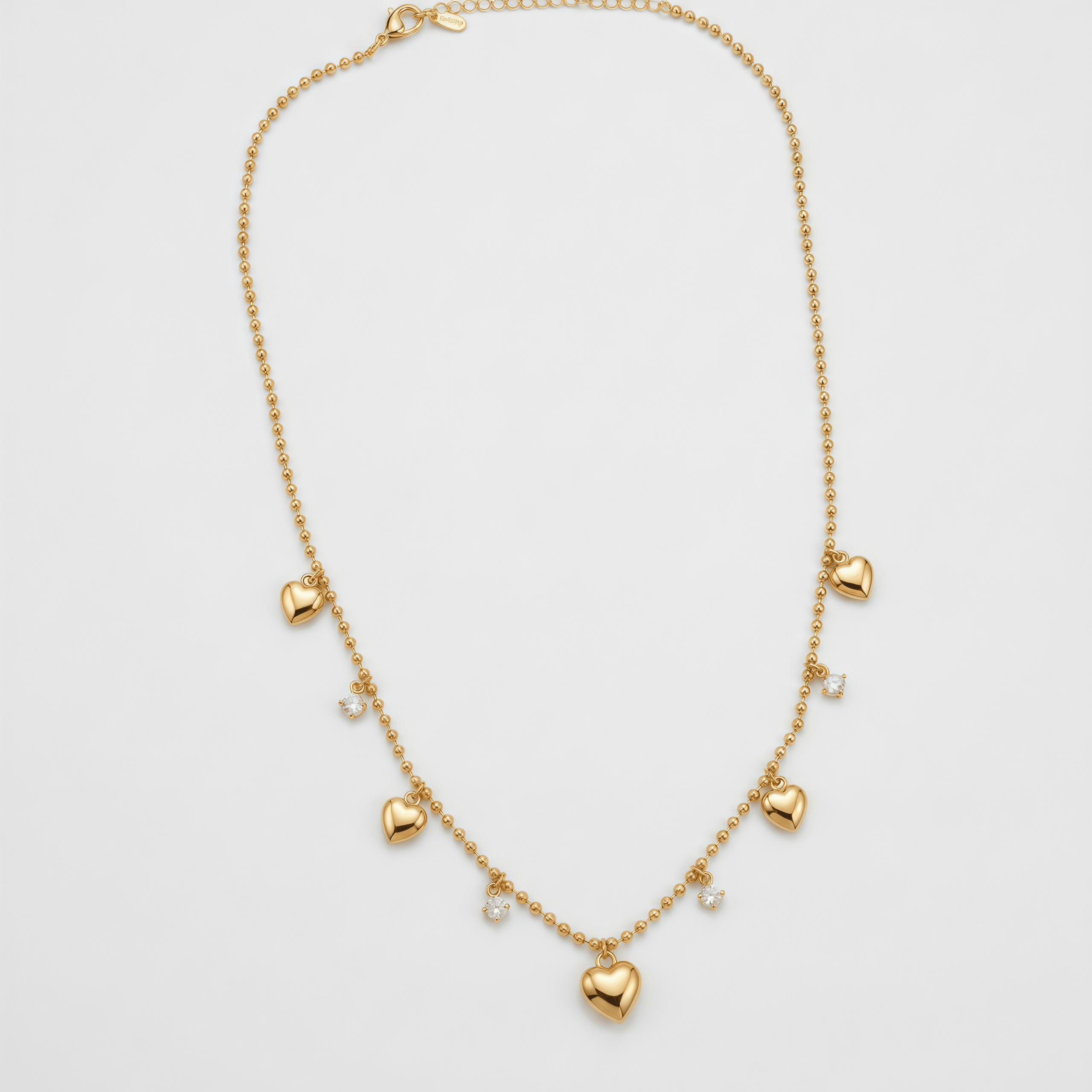 Collar delgado corazón - Vista 1
