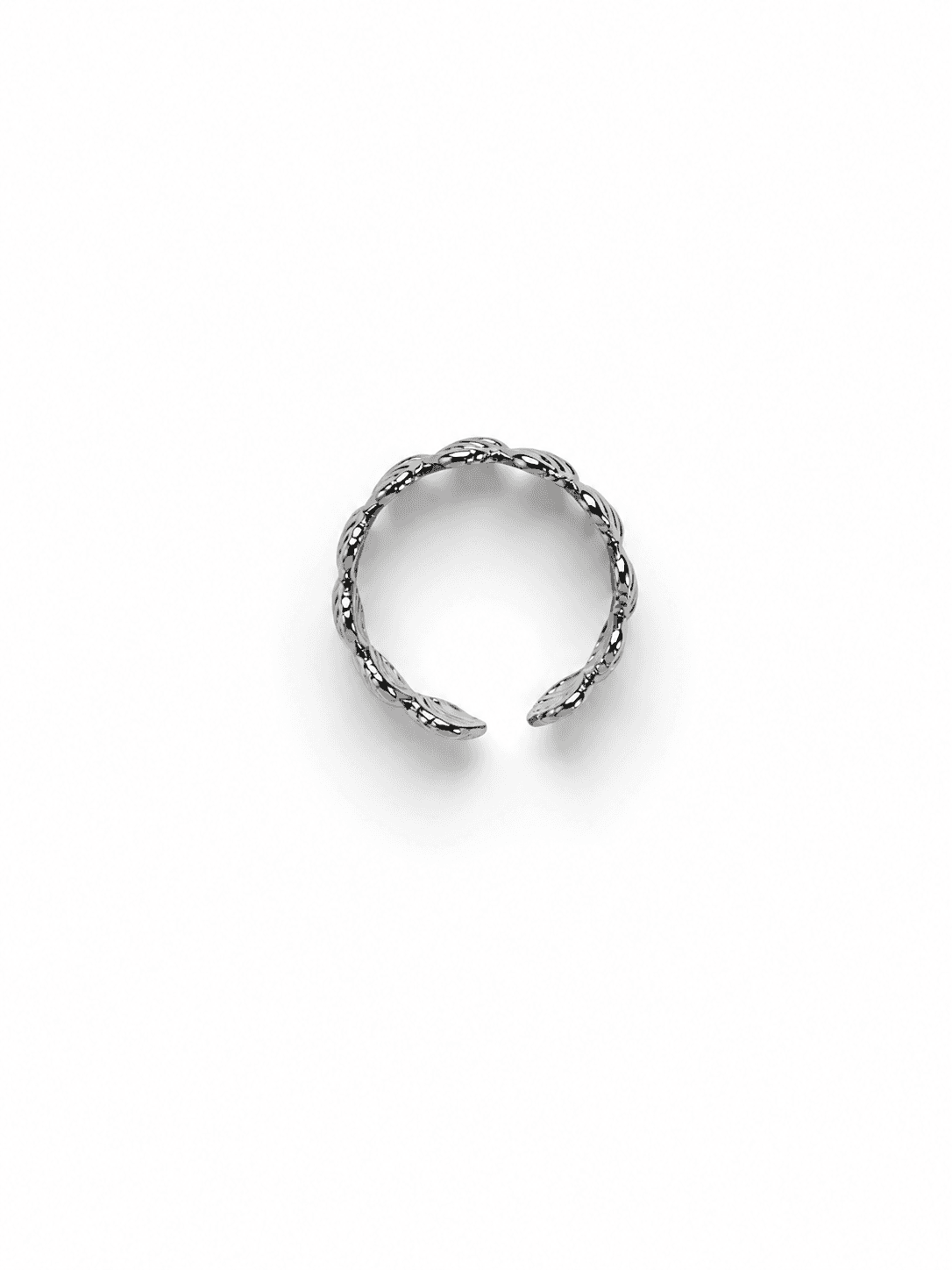 Anillo Conchas del Mar – Plateado - Vista 2