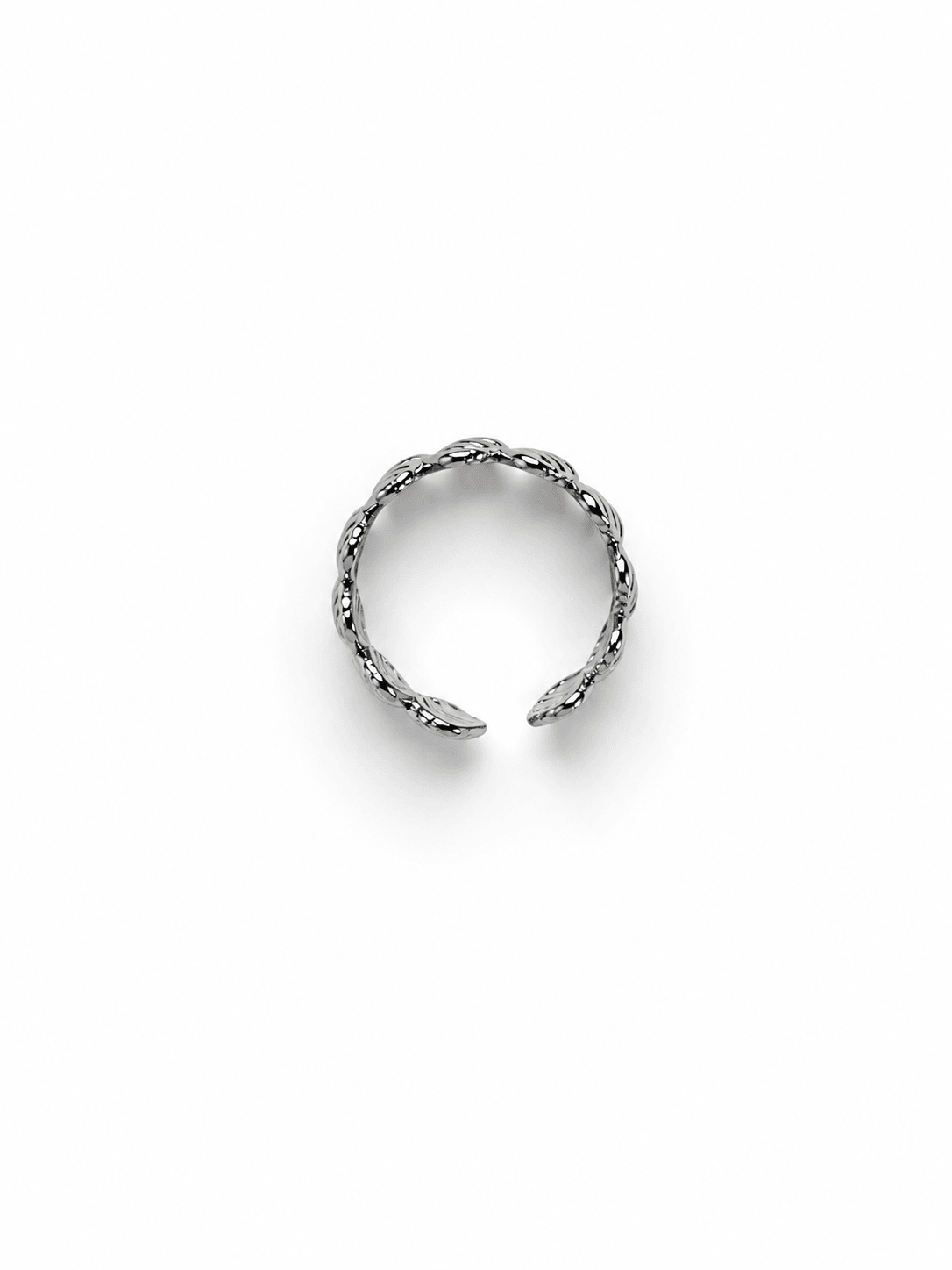 Anillo Conchas del Mar – Plateado - Vista 2