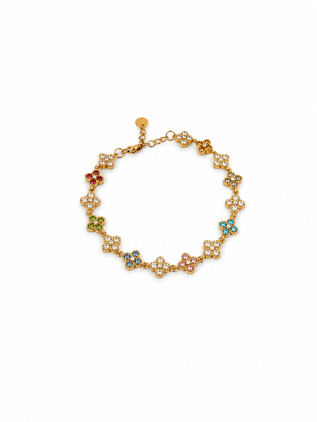 Pulsera Trébol de Cristal - Vista 1
