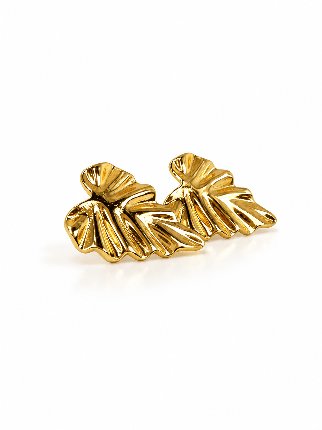Aretes Hojas - Vista 1